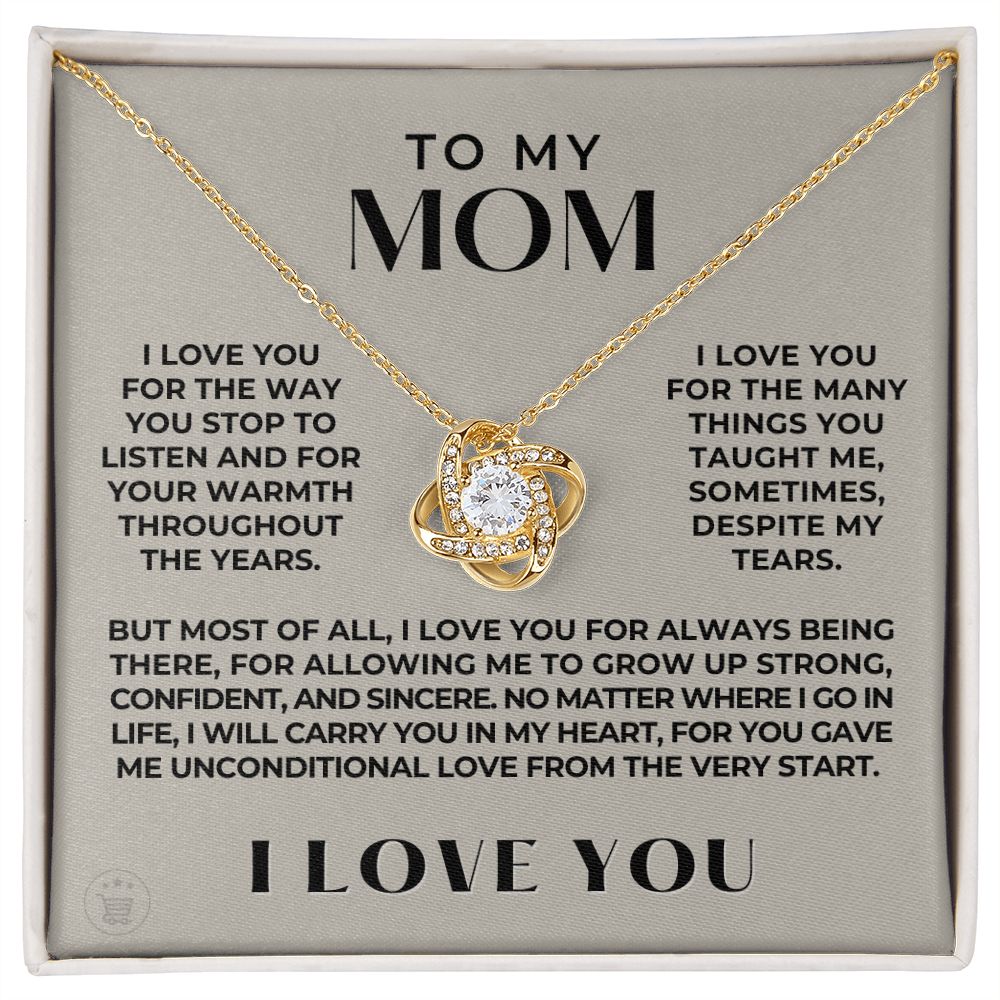 Gift For Mom | In My Heart Necklace 0655T3