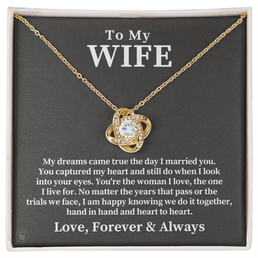 Gift For Wife | I Live For Necklace 0719T6