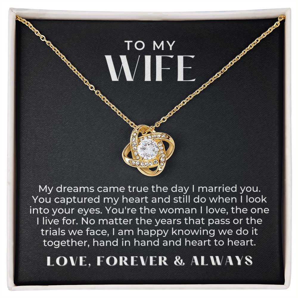 Gift For Wife | I Live For Necklace 0719T8L