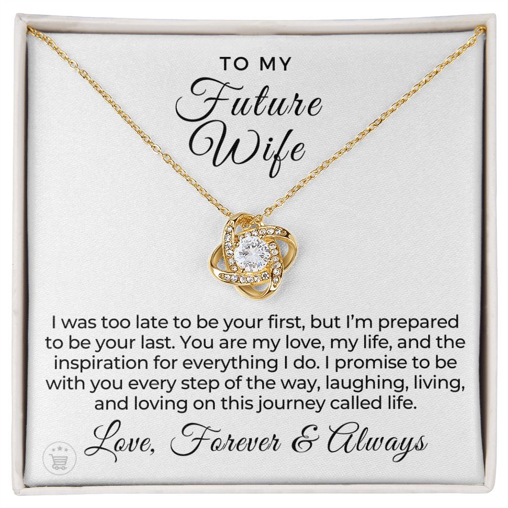 Future Wife, Mrs. Gift | Every Step Necklace 0715T2