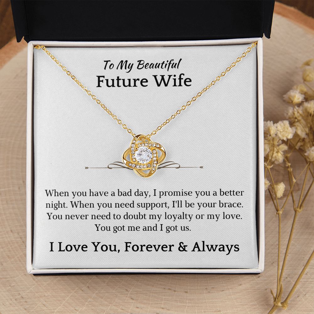 Future Wife, Mrs. Gift | I Love You Necklace 0733T1L
