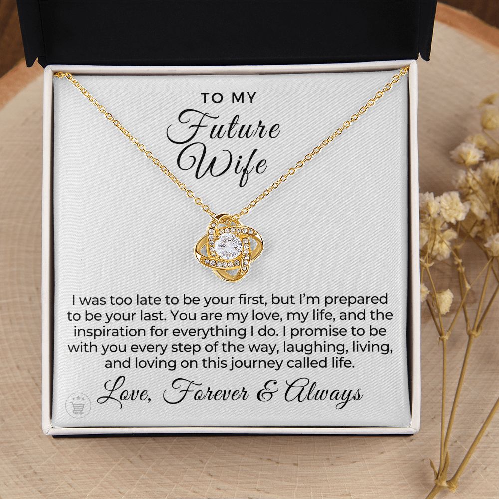 Future Wife, Mrs. Gift | Every Step Necklace 0715T2