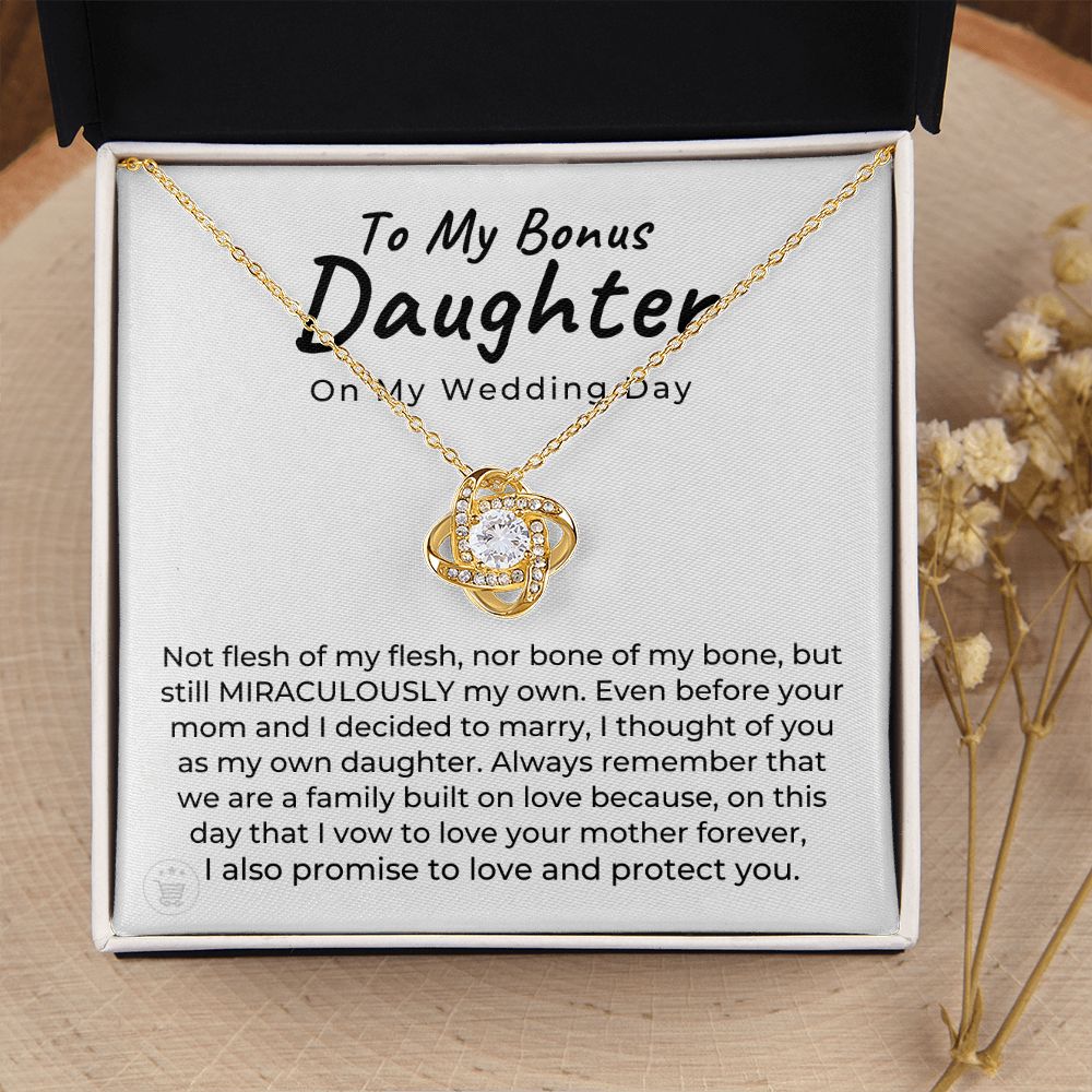 Stepdaughter Wedding Gift | On This Day Necklace 0555T12