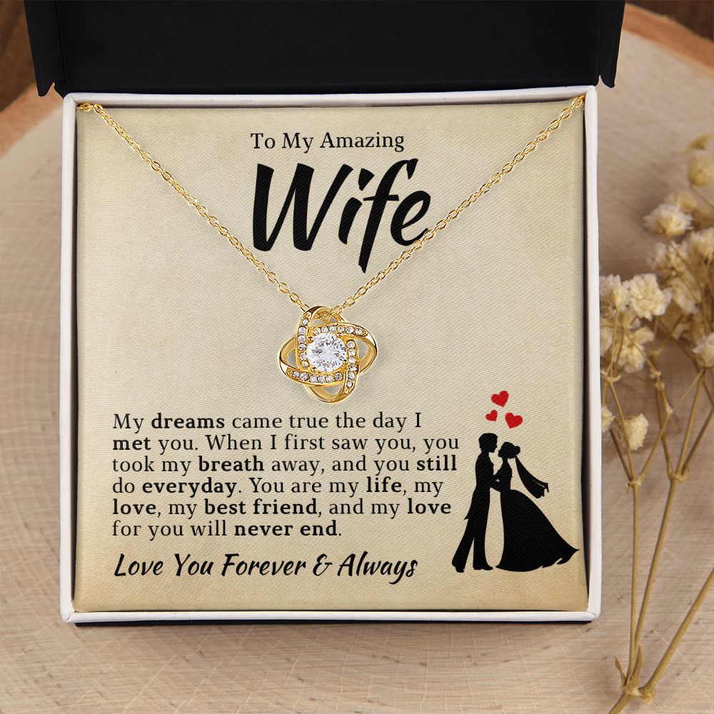 Gift For Wife | Dreams Came True Necklace 0742T3L