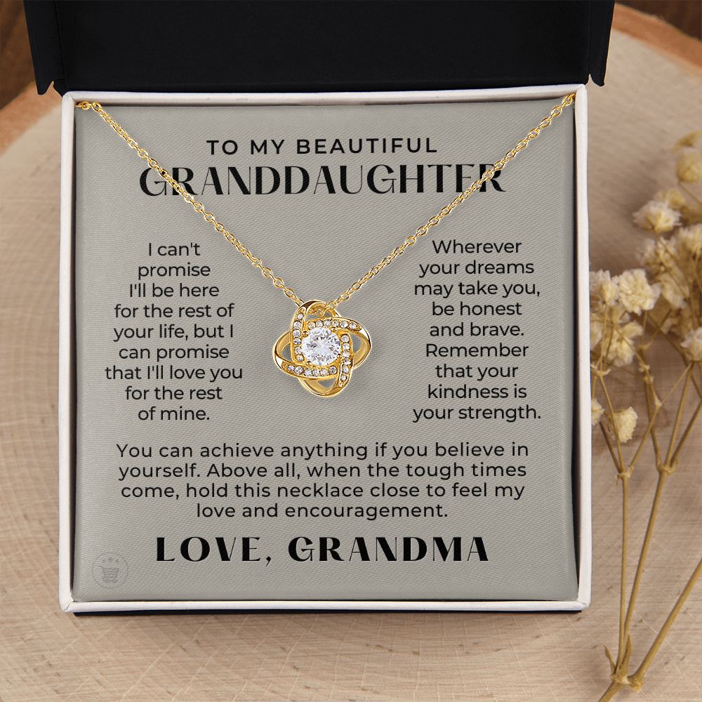 Granddaughter Gift | My Promise Necklace  0546T18