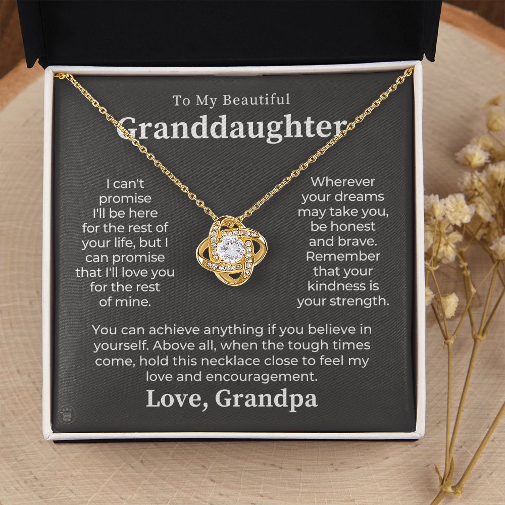 Granddaughter Gift | My Promise Necklace  0690T16