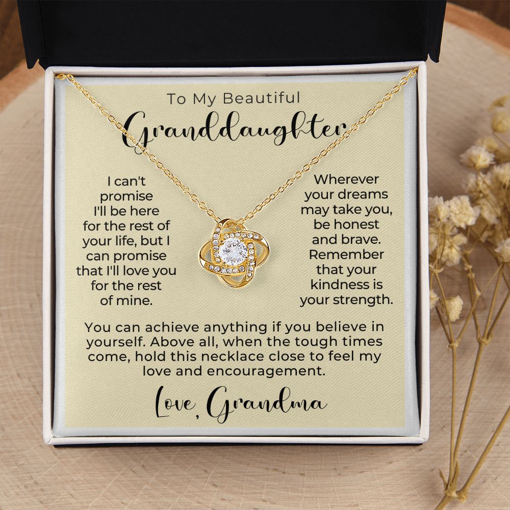 Granddaughter Gift | My Promise Necklace  0546T16