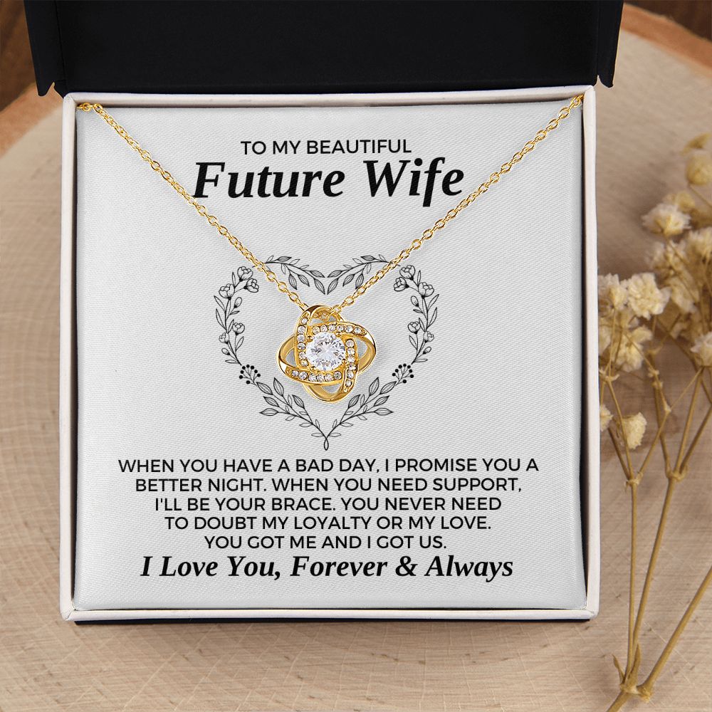 Future Wife, Mrs. Gift | I Love You Necklace 0733T5L