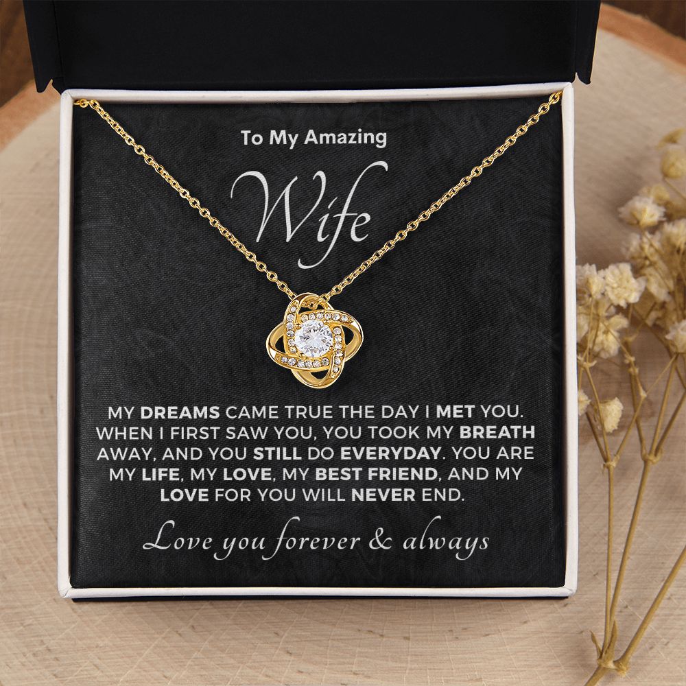 Gift For Wife | Dreams Came True Necklace 0742T1L