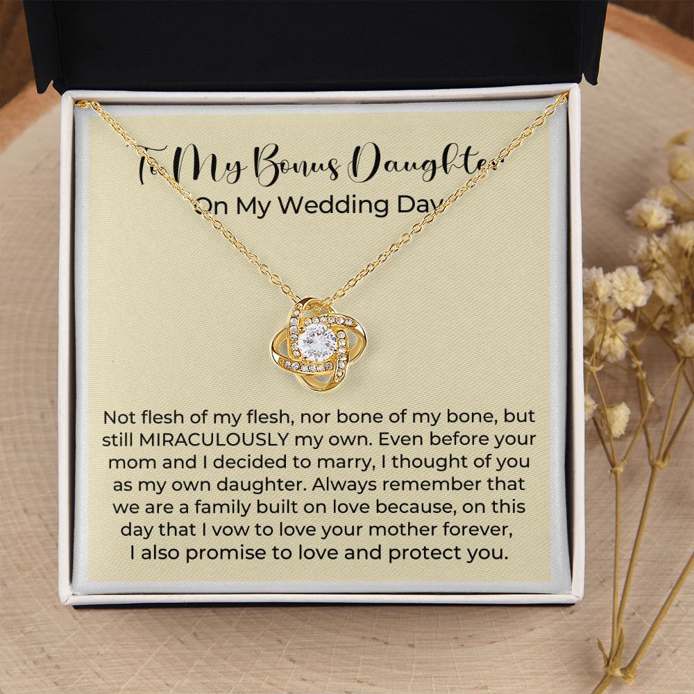 Stepdaughter Wedding Gift | On This Day Necklace 0555T8