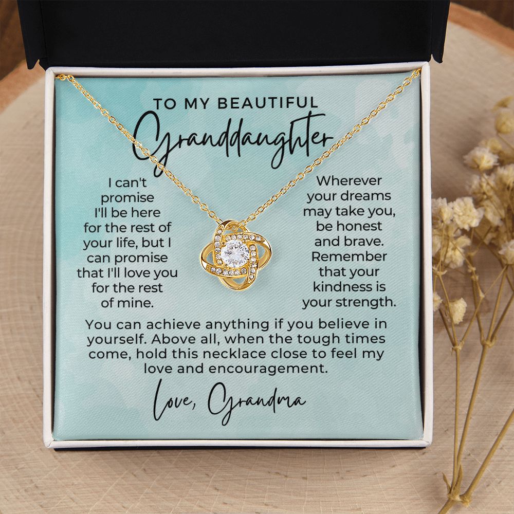 Granddaughter Gift | My Promise Necklace  0546T20