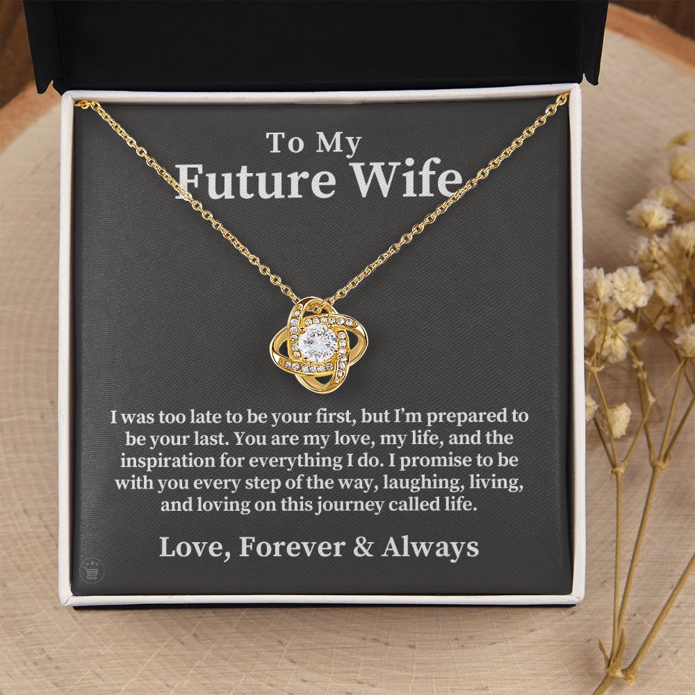 Future Wife, Mrs. Gift | Every Step Necklace 0715T6