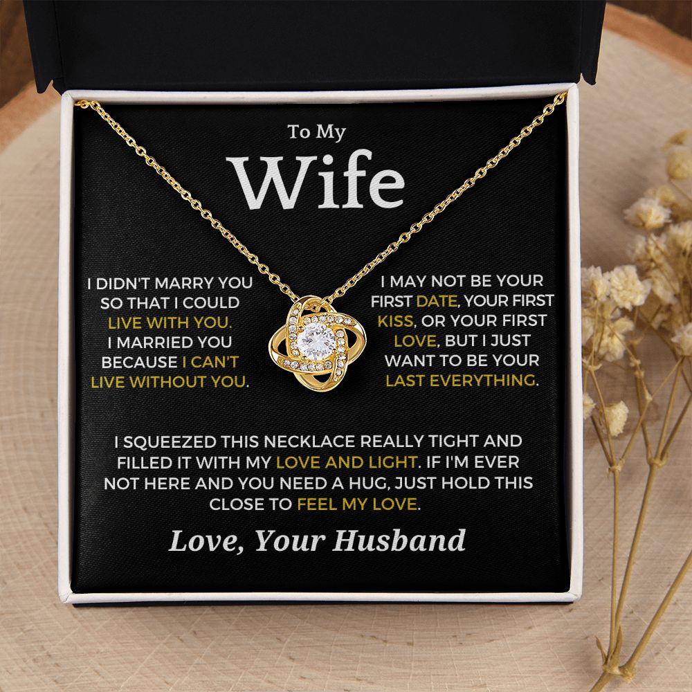 Gift For Wife | Last Everything Necklace 0744T1L
