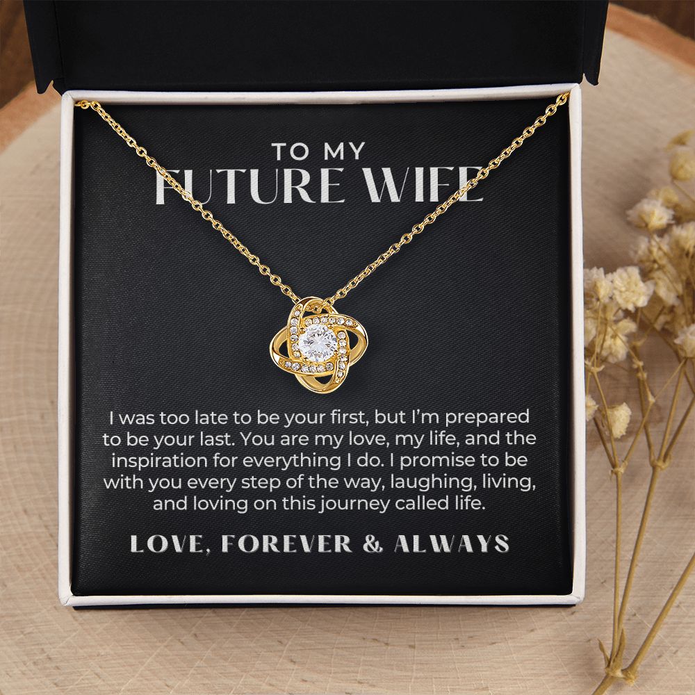 Future Wife, Mrs. Gift | Every Step Necklace 0715T8