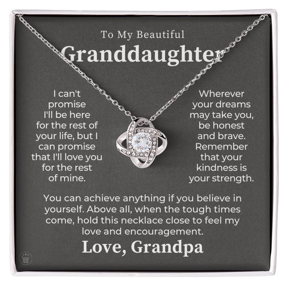 Granddaughter Gift | My Promise Necklace  0690T16