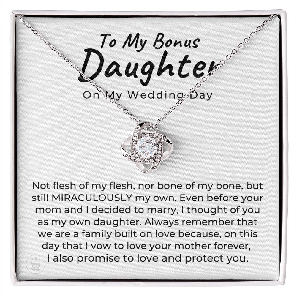 Stepdaughter Wedding Gift | On This Day Necklace 0555T12