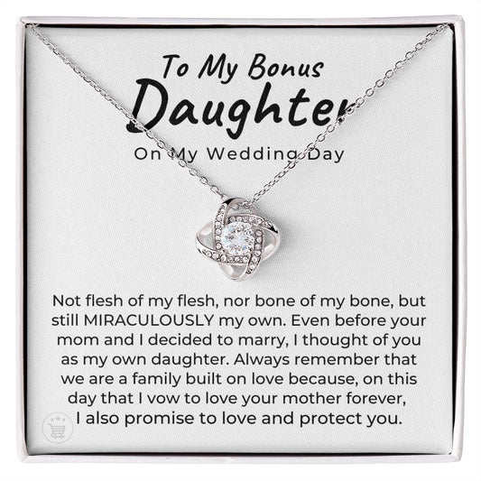 Stepdaughter Wedding Gift | On This Day Necklace 0555T12