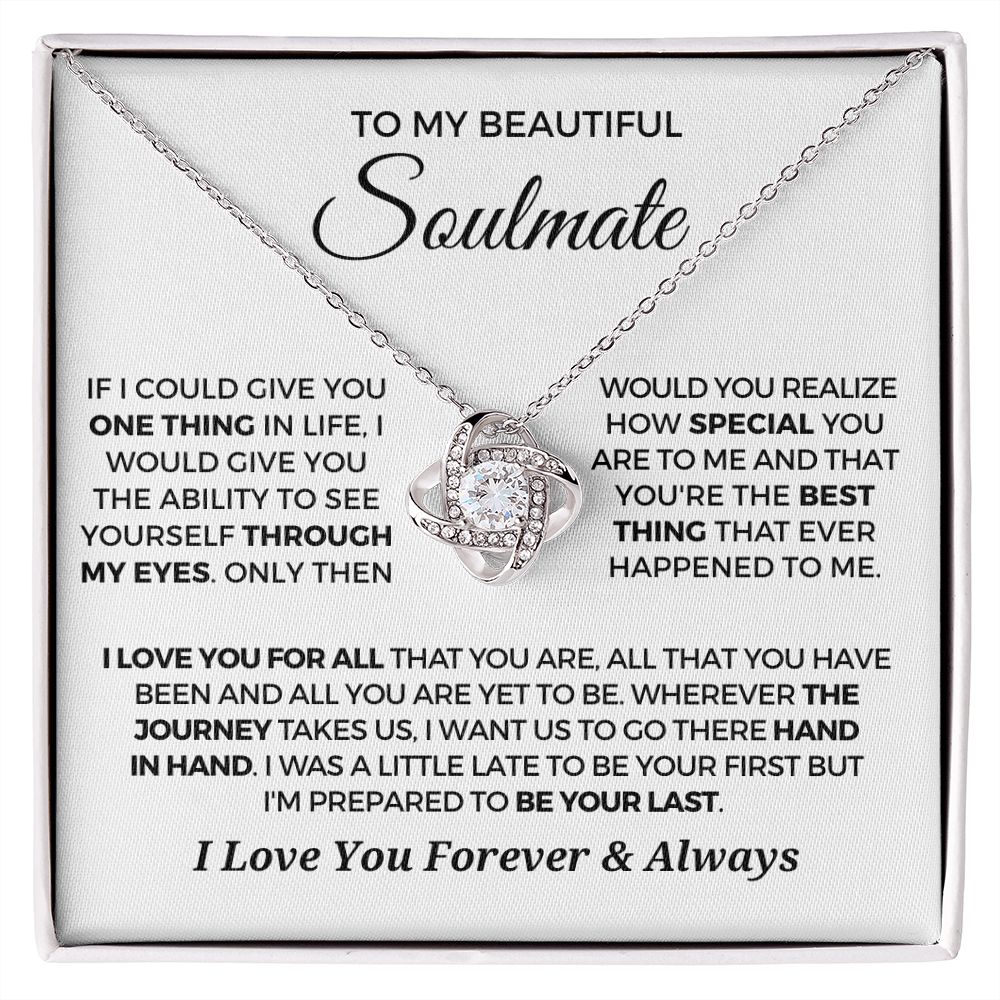 Soulmate Gift | Best Thing Necklace 0746T1L