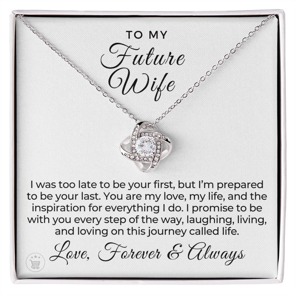 Future Wife, Mrs. Gift | Every Step Necklace 0715T2