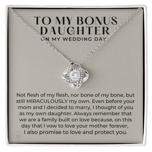 Stepdaughter Wedding Gift | On This Day Necklace 0555T10