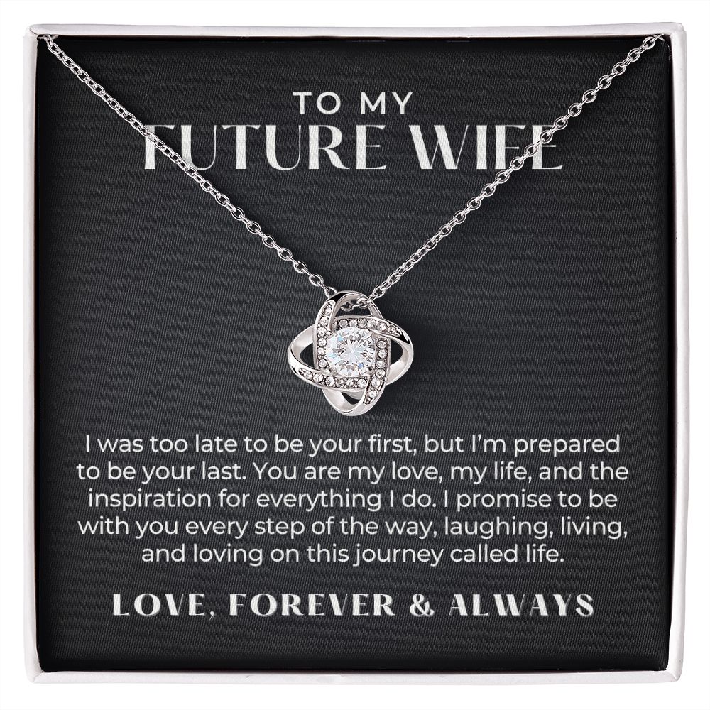 Future Wife, Mrs. Gift | Every Step Necklace 0715T8