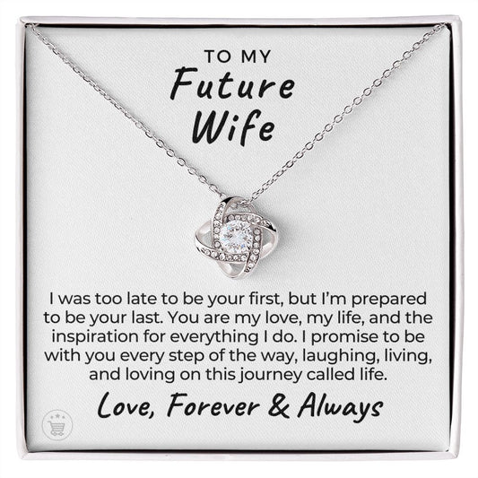 Future Wife, Mrs. Gift | Every Step Necklace 0715T10