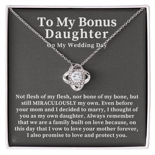 Stepdaughter Wedding Gift | On This Day Necklace 0555T9