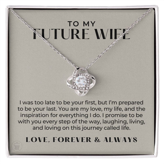 Future Wife, Mrs. Gift | Every Step Necklace 0715T7