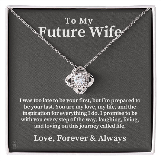 Future Wife, Mrs. Gift | Every Step Necklace 0715T6