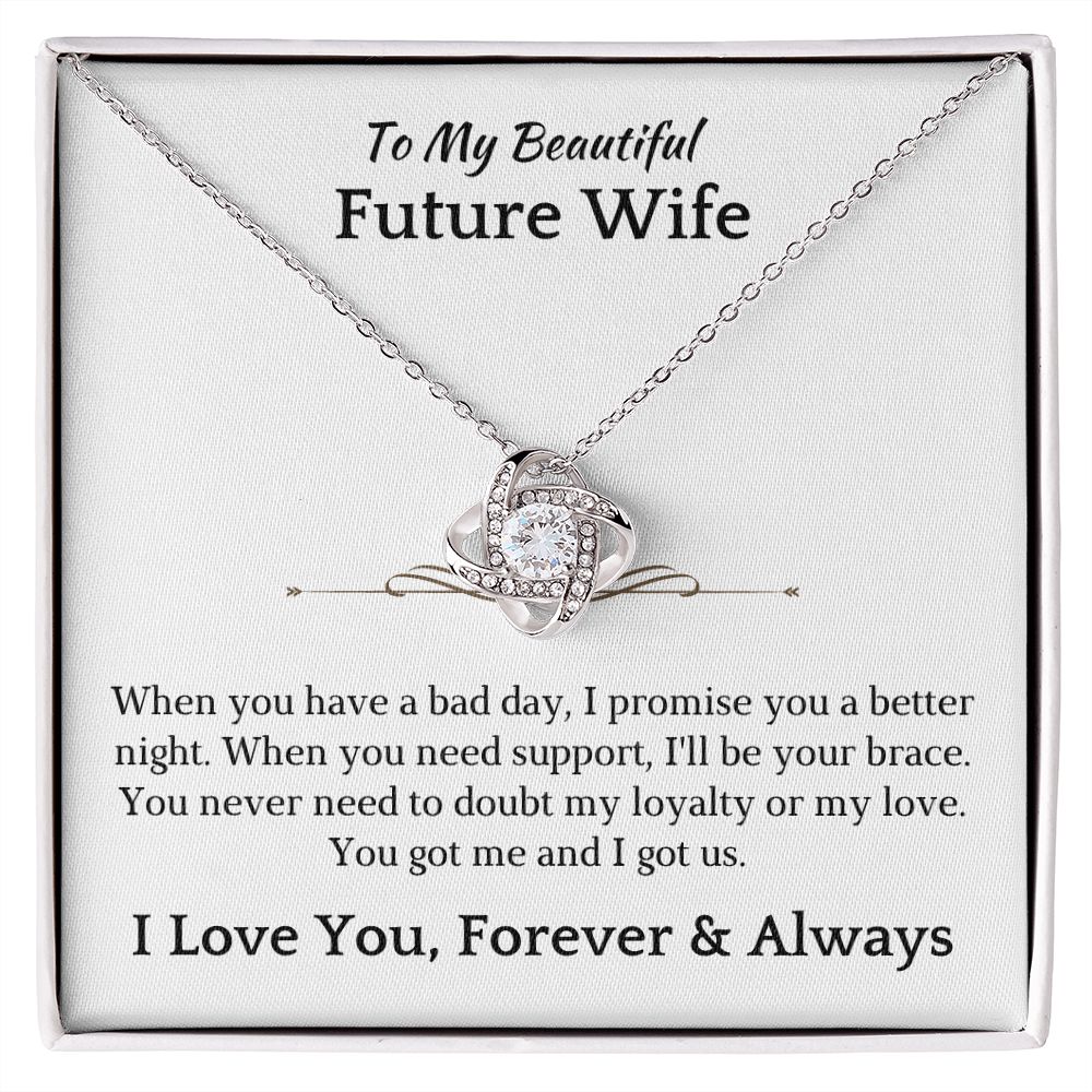 Future Wife, Mrs. Gift | I Love You Necklace 0733T1L