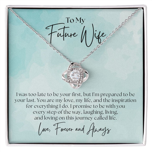 Future Wife, Mrs. Gift | Every Step Necklace 0715T9