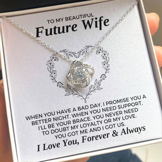 Future Wife, Mrs. Gift | I Love You Necklace 0733T5L