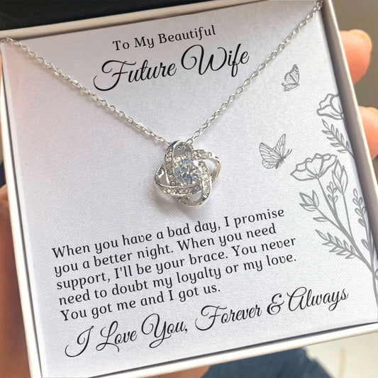 Future Wife, Mrs. Gift | I Love You Necklace 0733T7L