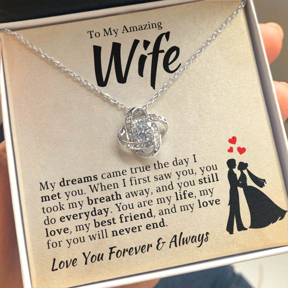 Gift For Wife | Dreams Came True Necklace 0742T3L