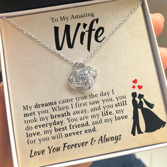 Gift For Wife | Dreams Came True Necklace 0742T3L