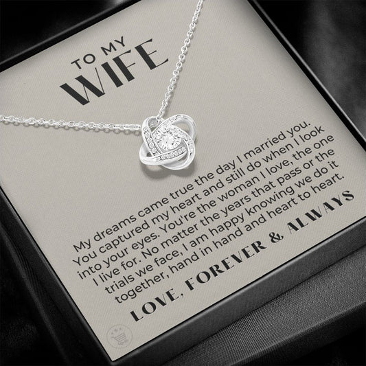 Gift For Wife | I Live For Necklace 0719T7