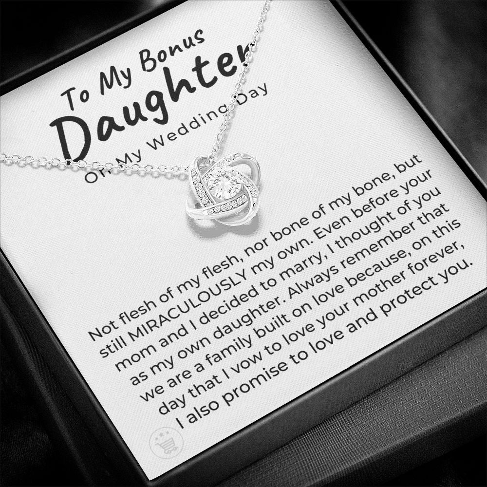 Stepdaughter Wedding Gift | On This Day Necklace 0555T12