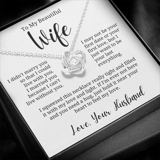 Gift For Wife | My Love Necklace 0769T1L