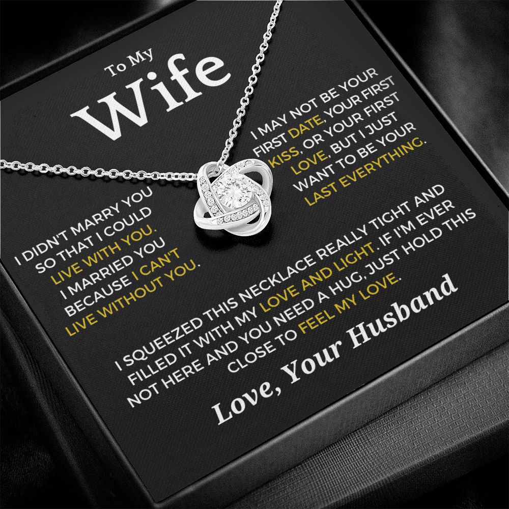 Gift For Wife | Last Everything Necklace 0744T1L