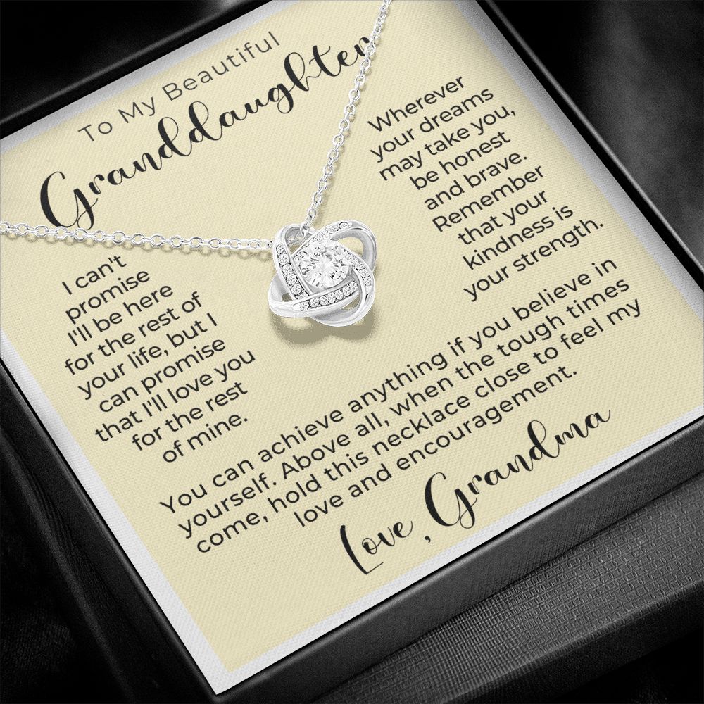 Granddaughter Gift | My Promise Necklace  0546T16