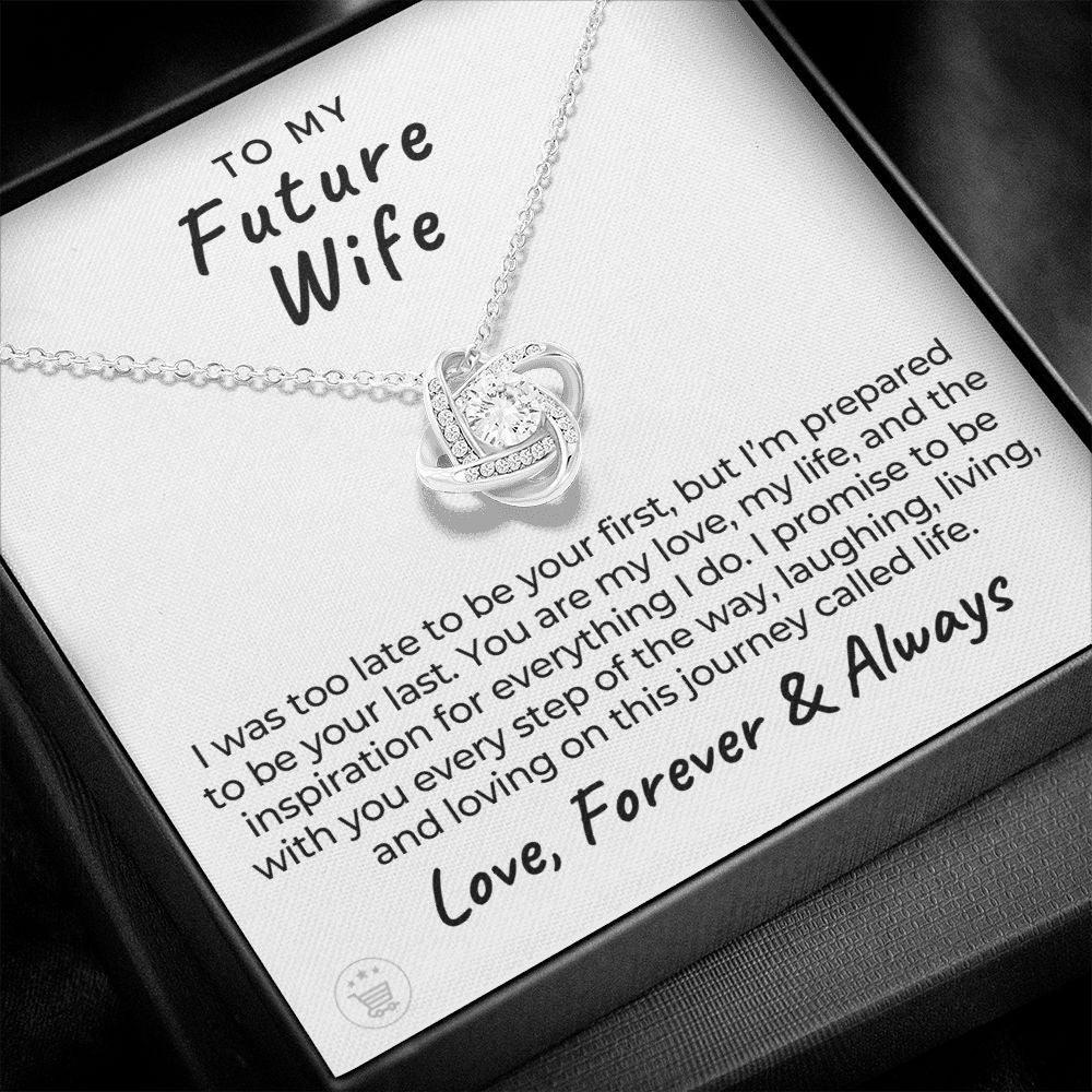 Future Wife, Mrs. Gift | Every Step Necklace 0715T10