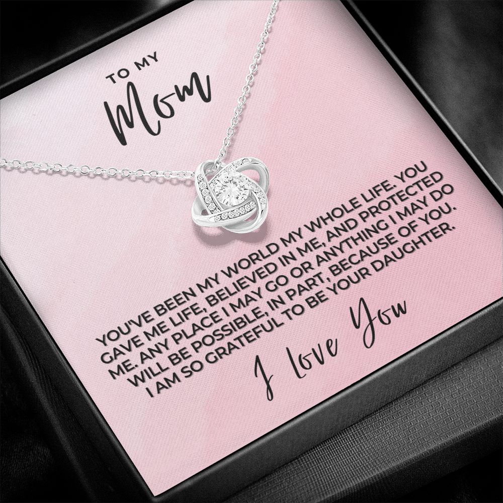 Gift For Mom | My World Necklace 0659T8