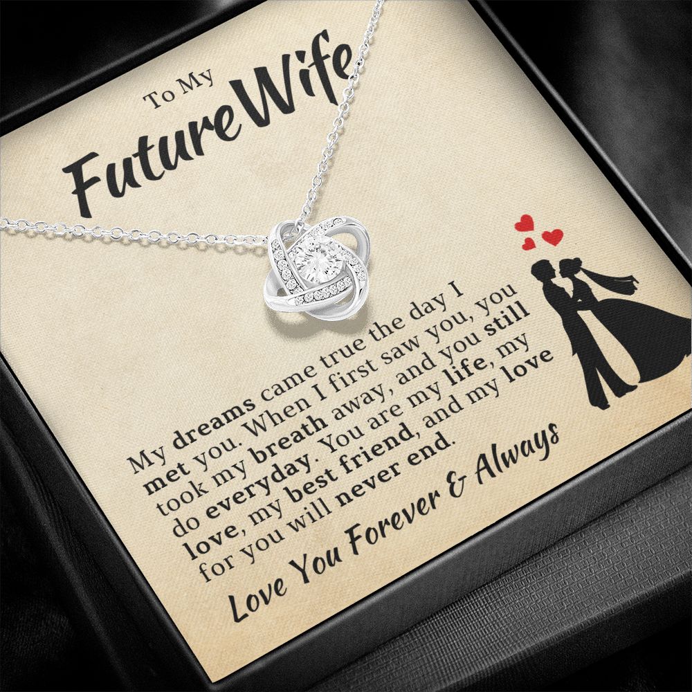 Future Wife, Mrs. Gift | Dreams Came True Necklace 0743T3L