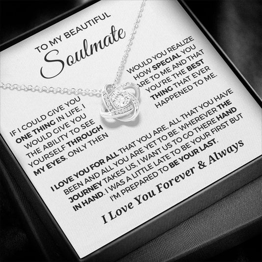 Soulmate Gift | Best Thing Necklace 0746T1L