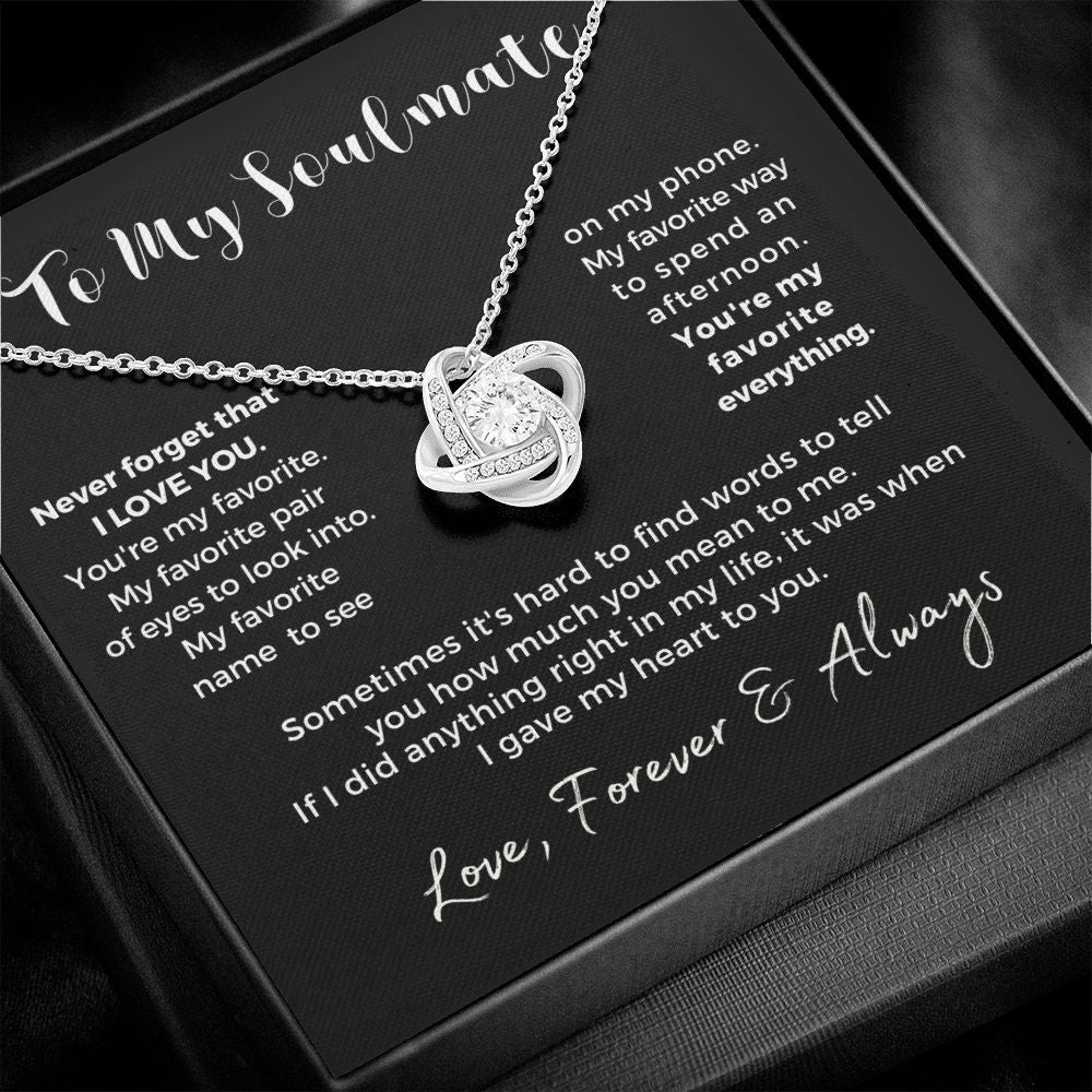 Soulmate Gift | My Heart Necklace 0777T1L