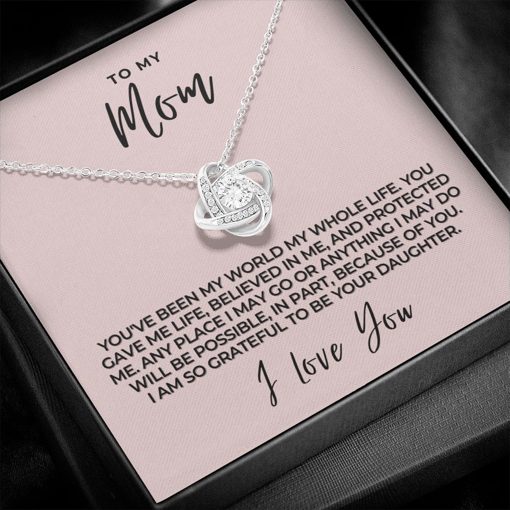 Gift For Mom | My World Necklace 0659T7