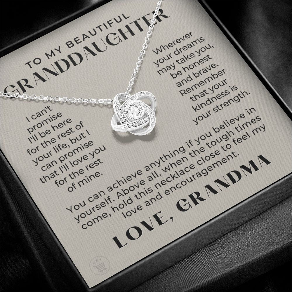 Granddaughter Gift | My Promise Necklace  0546T18