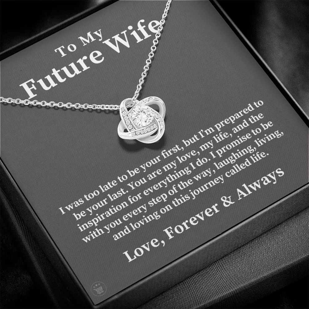 Future Wife, Mrs. Gift | Every Step Necklace 0715T6