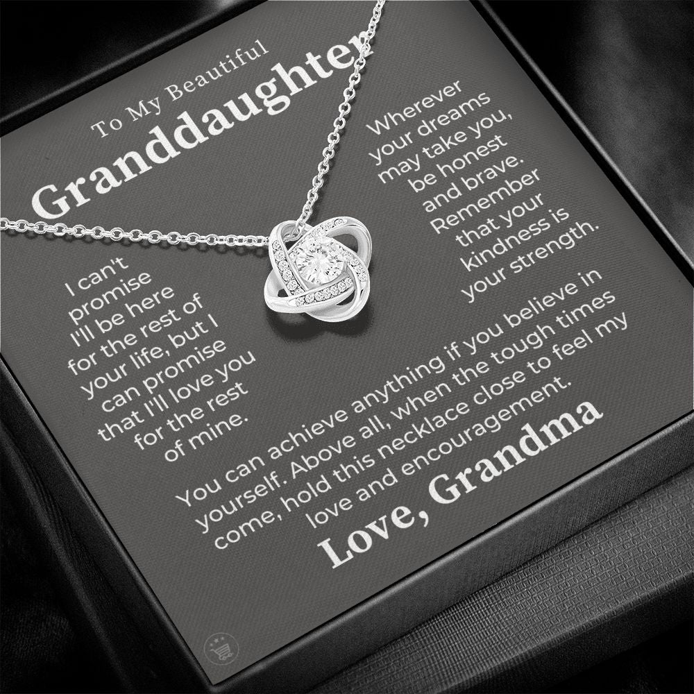 Granddaughter Gift | My Promise Necklace  0546T17