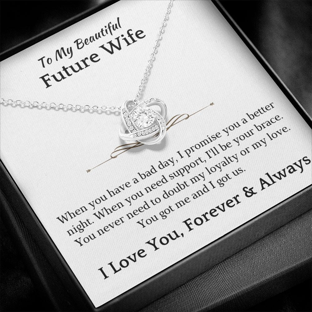 Future Wife, Mrs. Gift | I Love You Necklace 0733T1L